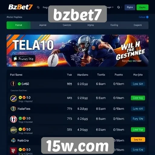 Apostas esportivas em destaque no site bzbet7